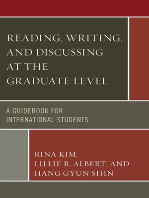 cover image of Reading, Writing, and Discussing at the Graduate Level
